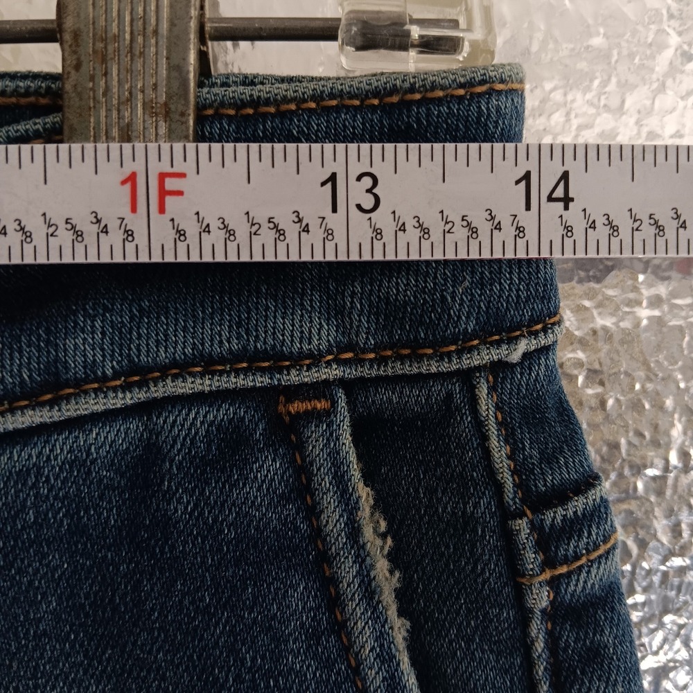 Hidden Jeans Happi Women 25 *28x33 Blue New Low Rise Wide leg Comfort Flare - Picture 9 of 11